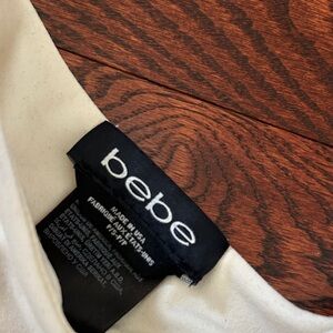 Bebe Cream Top stretch